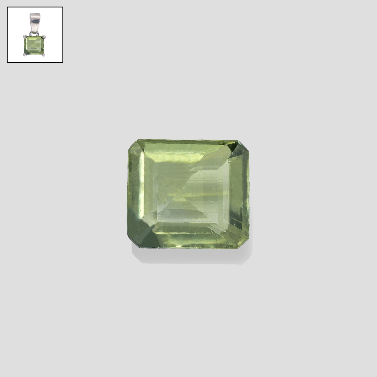 (do)((IMAGE ANSAR & pendant)) ))Green Olive green, big face perf